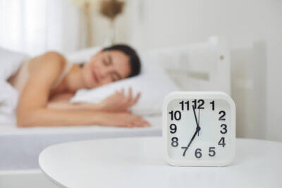 睡眠時間の増加